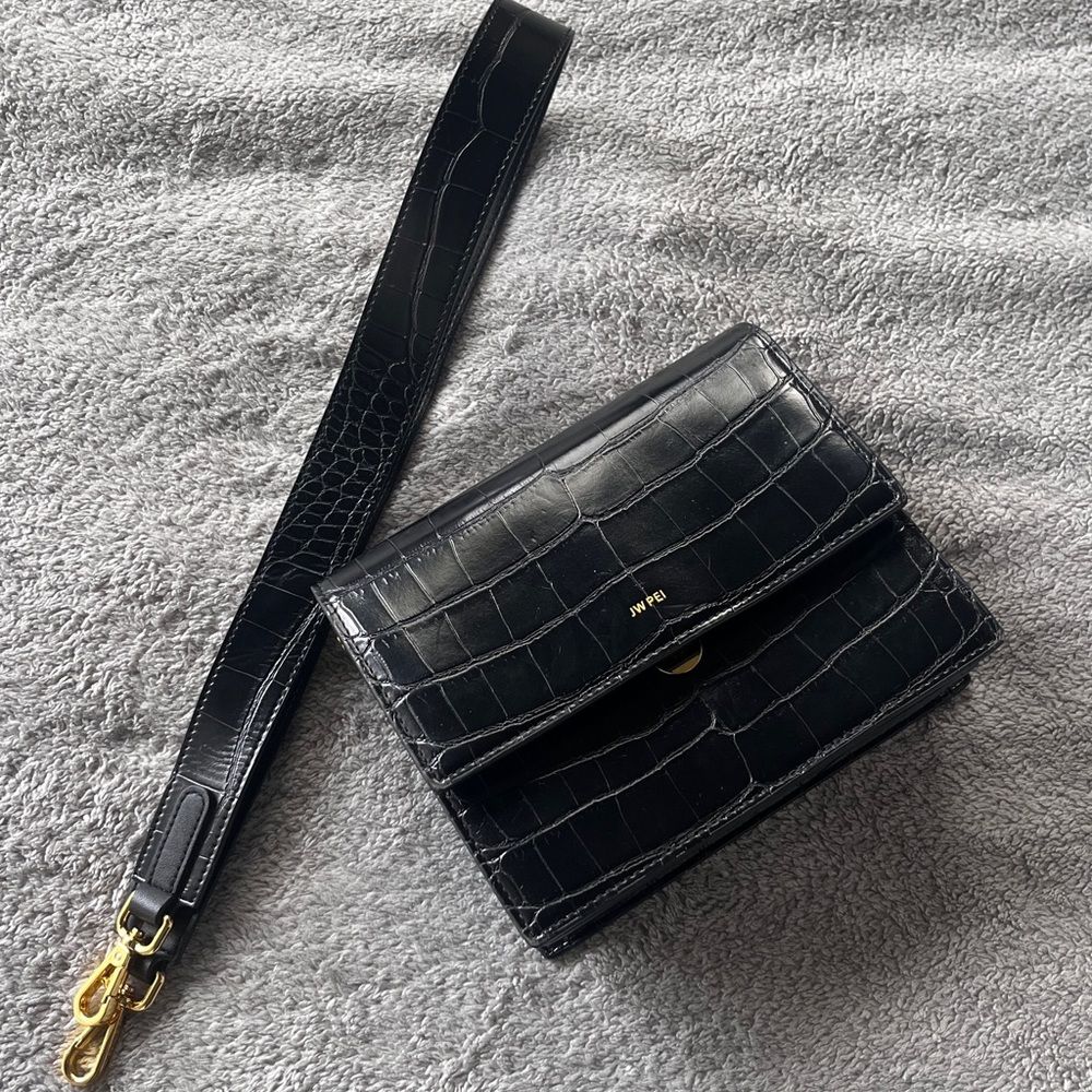JW PEI faux croc bag